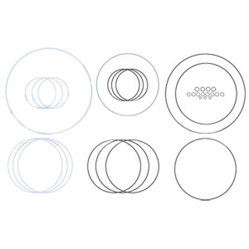 Clutch Repair Seal Kit Fits 1070 1270 1370 1570 1896 2090 2094 2096 2290 2294