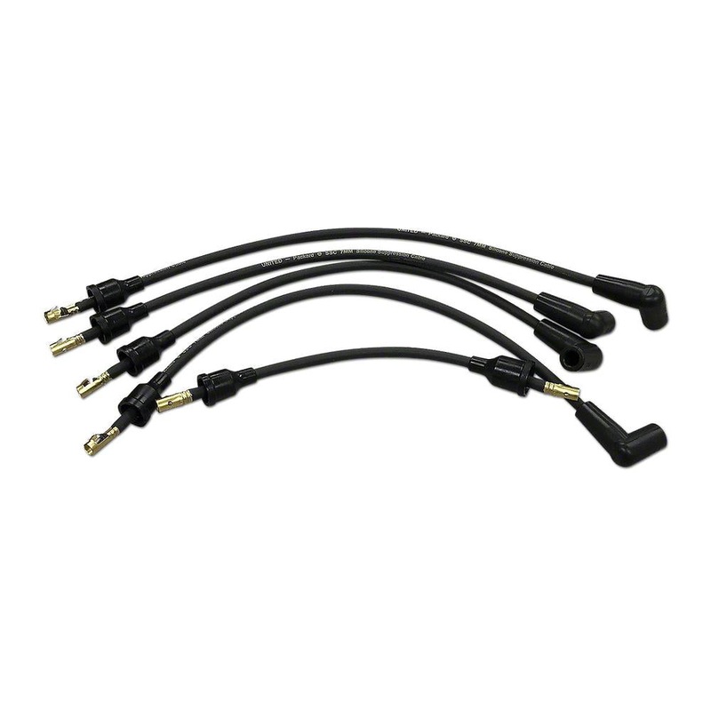 IHS4330 Spark Plug Wiring Set with 90 degree boots, 4-cyl. Fits International