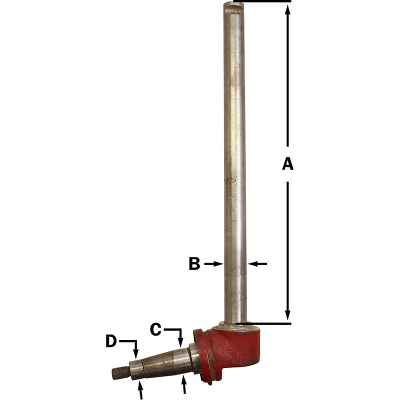AM384258R93 Spindle - Right Hand