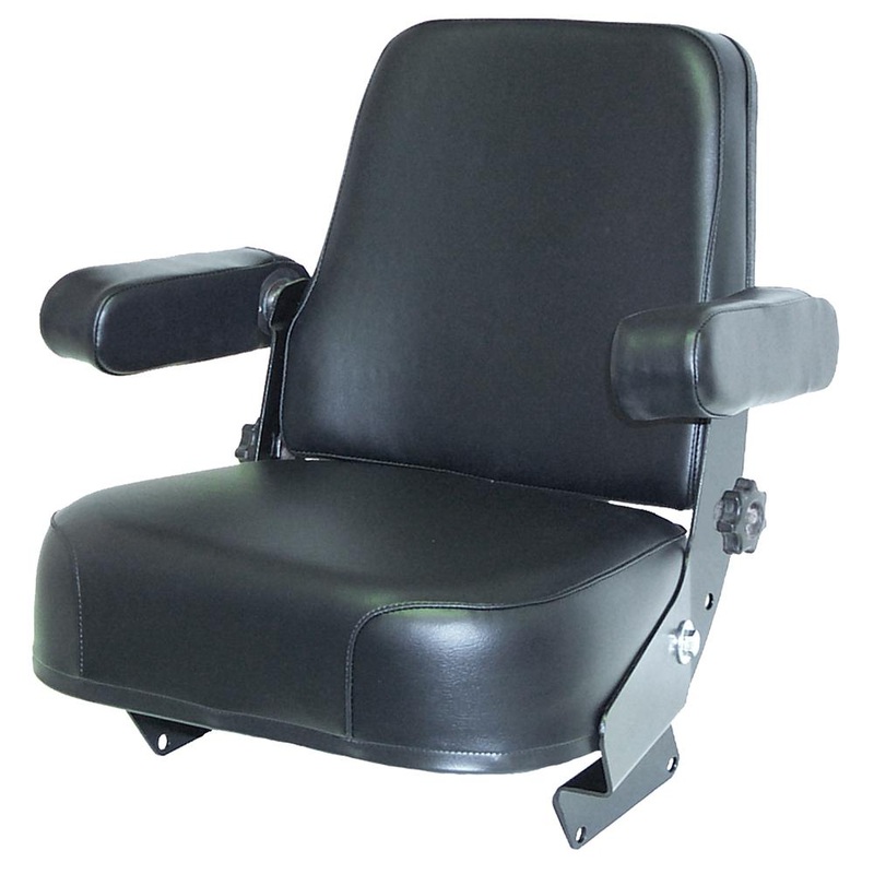 AMSS7107 Replacement Seat Assembly, Black Vinyl