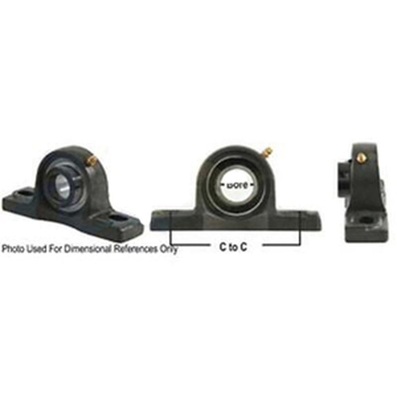 A-WGPZ26-P-AI Pillow Block Assembly W/ Lock Collar, Re-Lubricatable