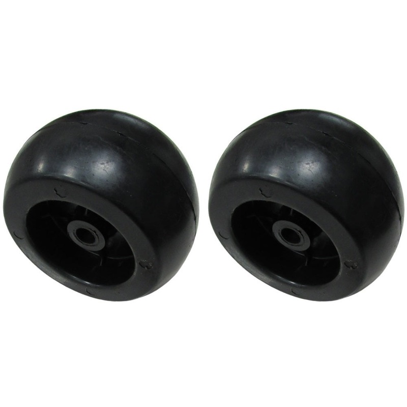 2 AYP Riding Mower Deck Wheels Fits Husqvarna Fits Poulan 532133957 NEW