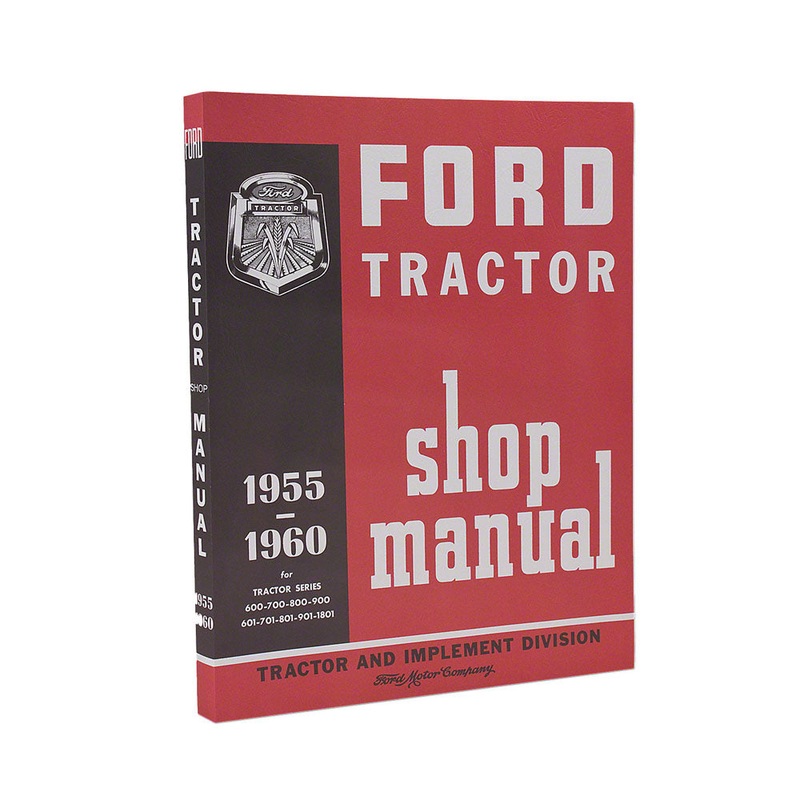 Fits Ford Tractor Factory Shop Service Manual 600 700 800 900 501 601 2000 4000