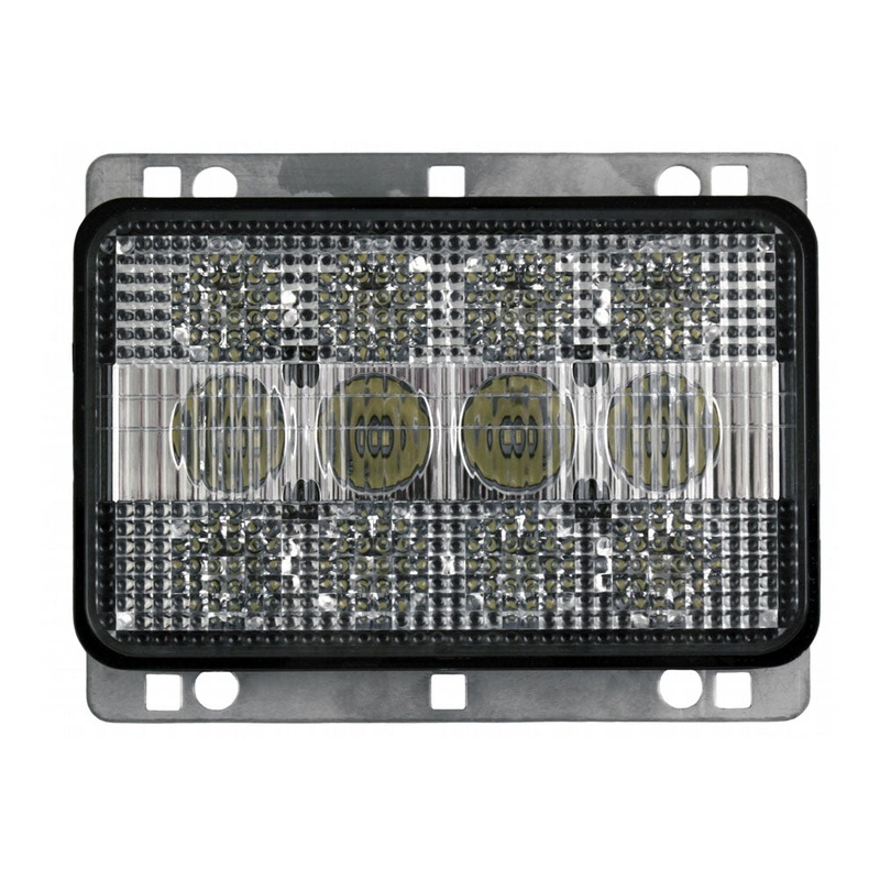 RE256444 LED Floodlight/Spotlight Combo Fits John Deere 5055E 5065E Tractors