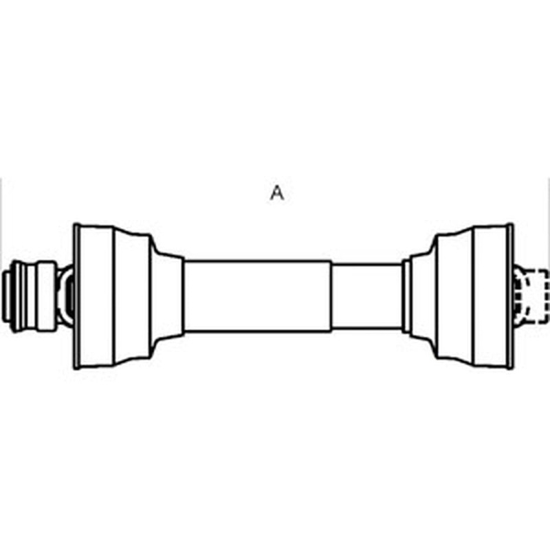 A-14001448-AI Domestic Shaft Less Implement Yoke