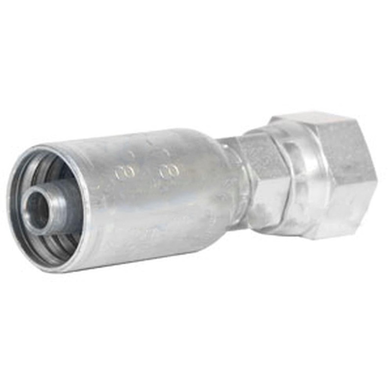 A-FJX-06-08-AI (HC-FJX) Female JIC 37 - Swivel - Straight