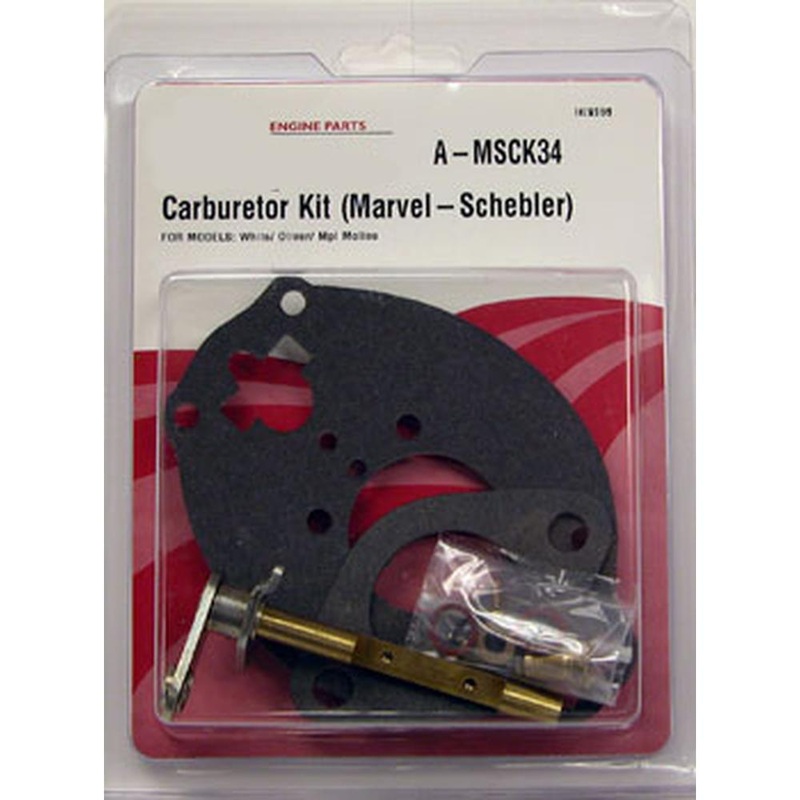 A-MSCK34-AI Carburetor Kit, Basic (Marvel Schebler) ""