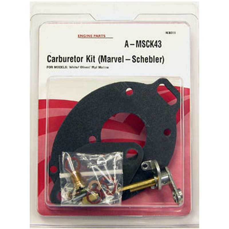 A-MSCK43-AI Carburetor Kit, Basic (Marvel Schebler) ""