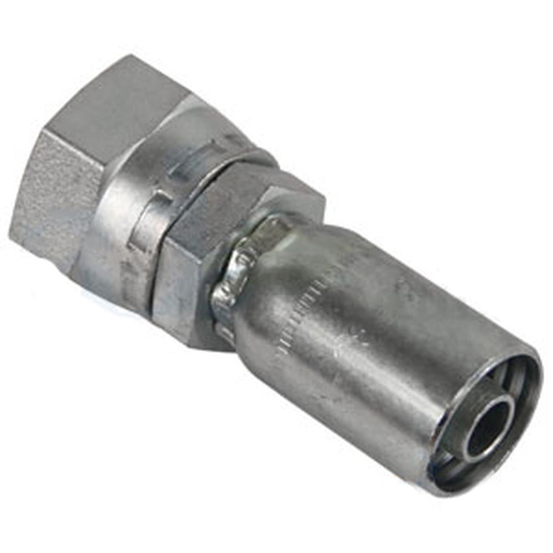 A-FFX-08-12-AI (HC-FFX) Female Seal Lok - Swivel - Straight - Short