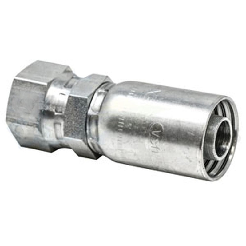 A-FFX-10-10-AI (HC-FFX) Female Seal Lok - Swivel - Straight - Short