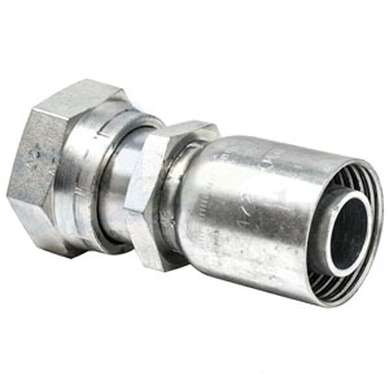 A-FFX-16-20-AI (HC-FFX) Female Seal Lok - Swivel - Straight - Short