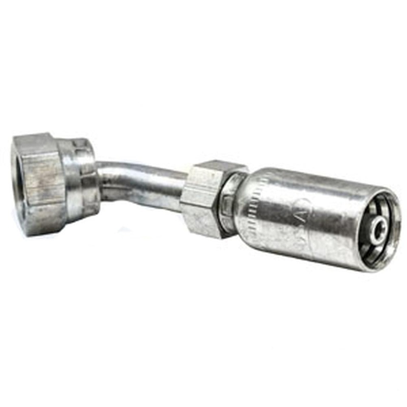 A-FFX45-04-06-AI (HC-FFX45) Female Seal Lok - Swivel - 45 Elbow