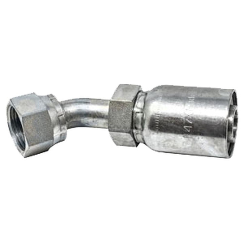 A-FFX45-12-10-AI (HC-FFX45) Female Seal Lok - Swivel - 45 Elbow