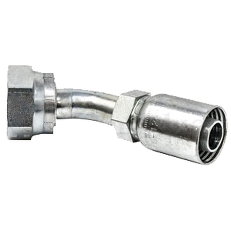 A-FFX45-12-16-AI (HC-FFX45) Female Seal Lok - Swivel - 45 Elbow