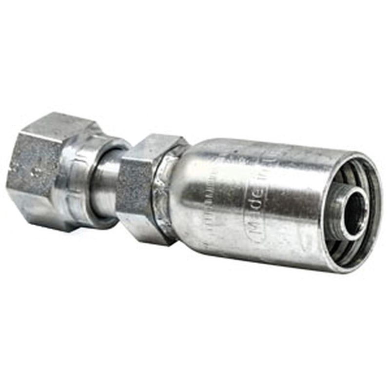 A-FFXT-08-08-AI (HC-FFXT) Female Seal Lok - Swivel - Straight - Long