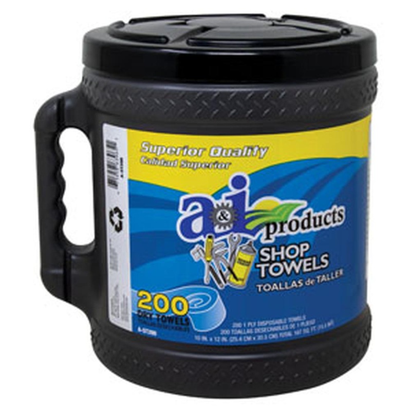 A-ST200-AI Shop Towel Bucket (sold in lots of 2)