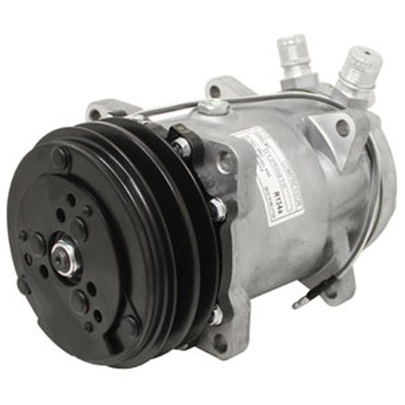 A-V63456-AI Compressor, New, Sanden Style w/ Clutch (9103)