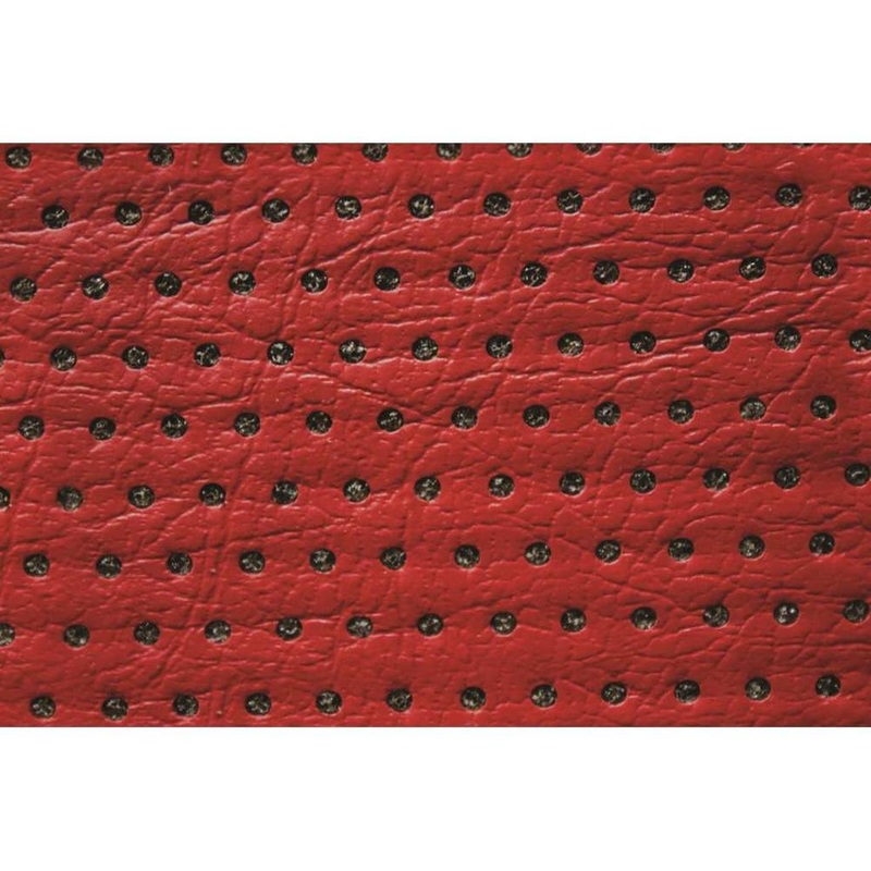 1/2 Inch Thick Red Perforated Cab Foam for Creating Your Own Cab Kit