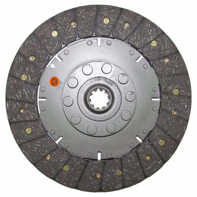 F400530 9" Transmission Disc, Woven, w/ 15/16" 10 Spline Hub - Fits Ford