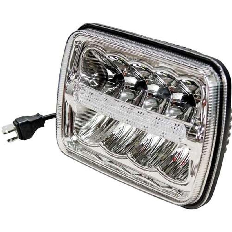 KM LED 7" x 5" H6054 Work Light - Hi/Lo