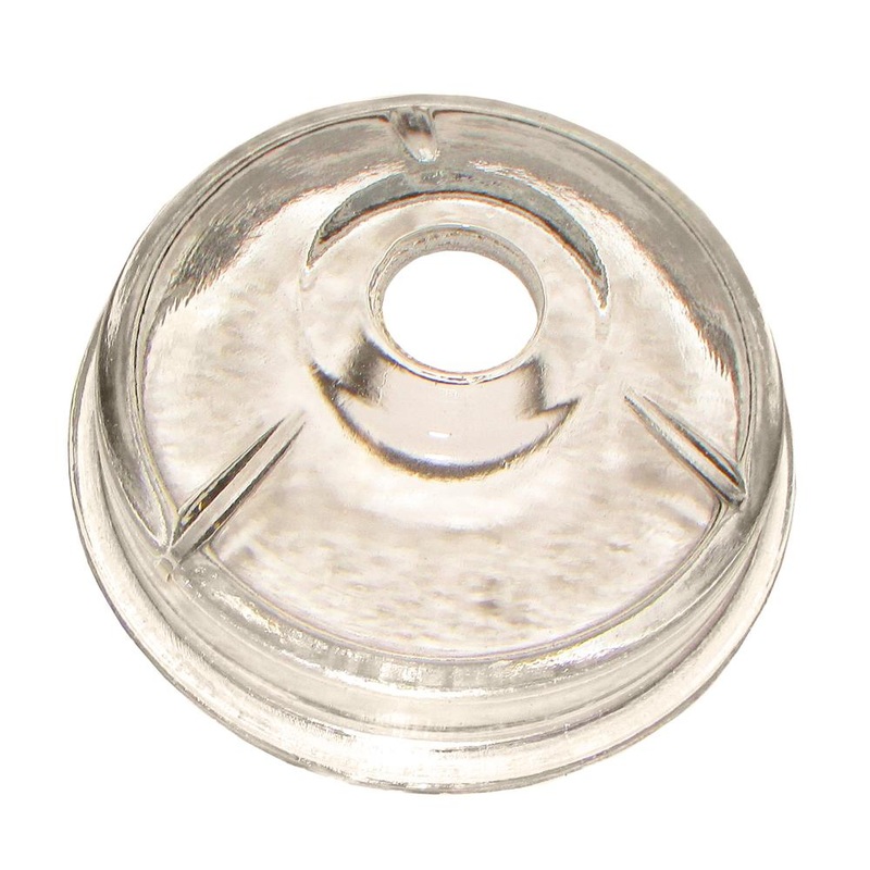 S.40572 Fuel Bowl, Glass, Shallow - Fits Case IH 42558879, 9918123