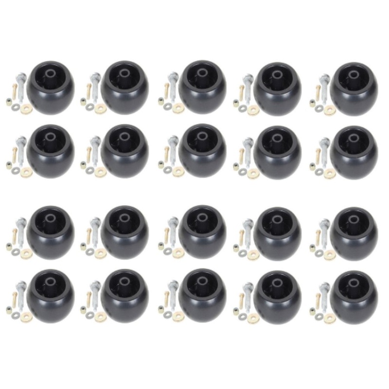 Set of 20 Scalp Wheel Kits With Hardware Fits Exmark Lazer Z 116-9981
