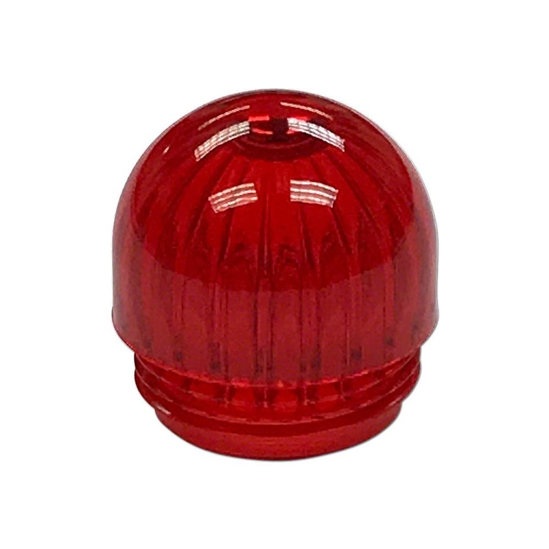 ABC3980 Red Dome Lens Only for Dash Warning Light Fits Allis Chalmers