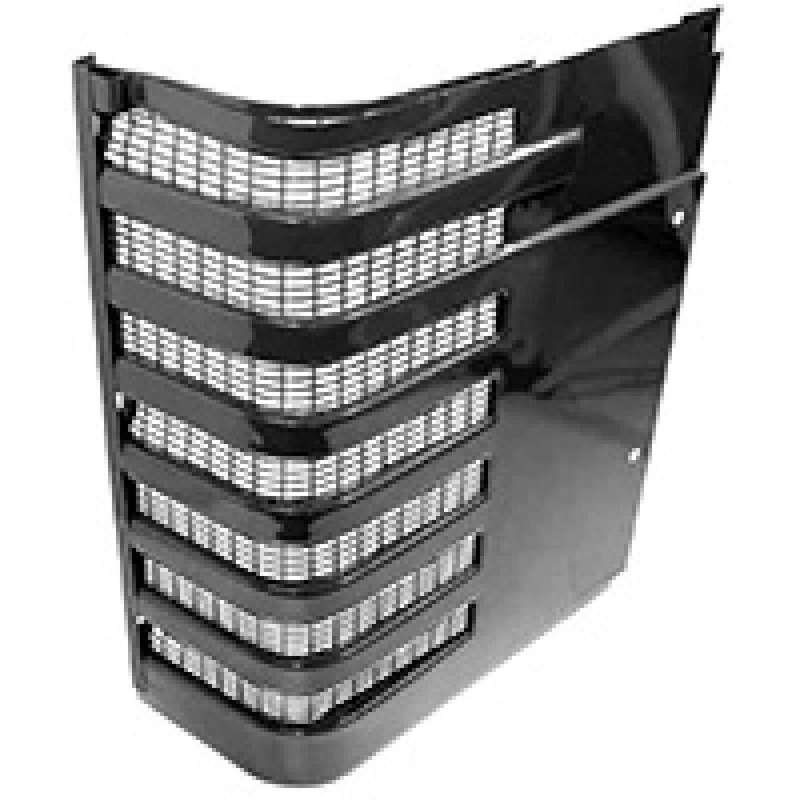 JDS035 LH Front Grille with screen (left hand side) - Fits JD H Fits John Deere