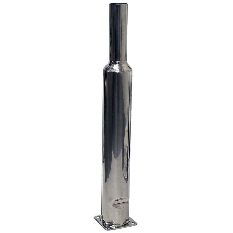 JDS2484 Stainless Steel Muffler - Fits John Deere