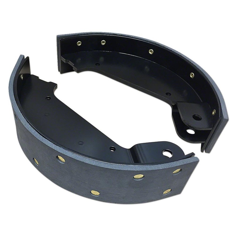JDS3355 Riveted Brake Shoe Assembly (2-piece set) - Fits John Deere