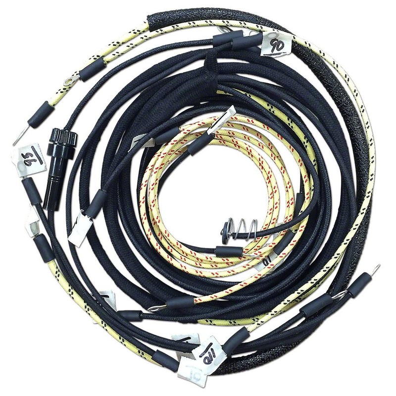 JDS3572 Restoration Quality Wiring Harness - Fits John Deere