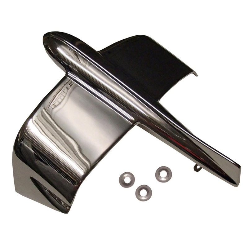 MFS1631 Chrome Front Emblem / Airplane / Bird - Fits Massey Ferguson