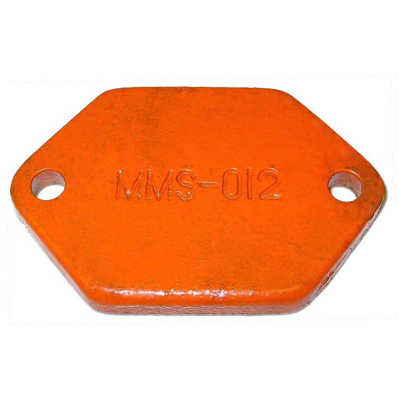 MMS012 Exhaust Plate - Fits Minneapolis Moline