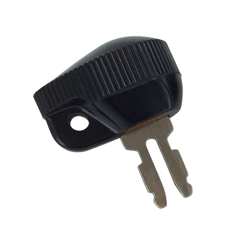 KEY3302 Ignition Key w/  Plastic Knob - Fits Massey Ferguson