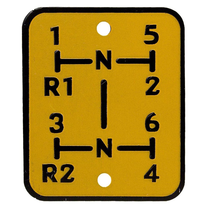 OLS1284 Shift Pattern Plate Fits Oliver