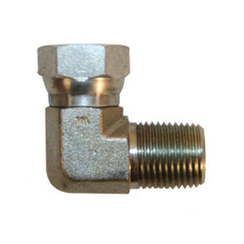 A-43B23-AI 90 Female NPT Swivel X Male NPT Adapter