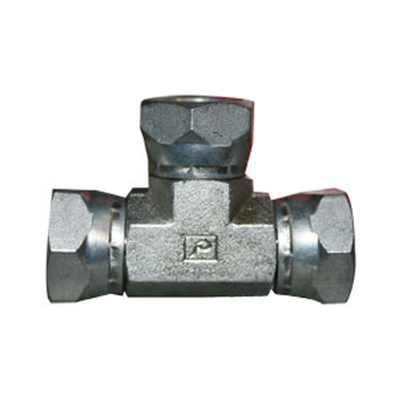 A-43B25-AI Female NPSM Swivel to Female NPSM Swivel X Female NPSM Swivel Adapter