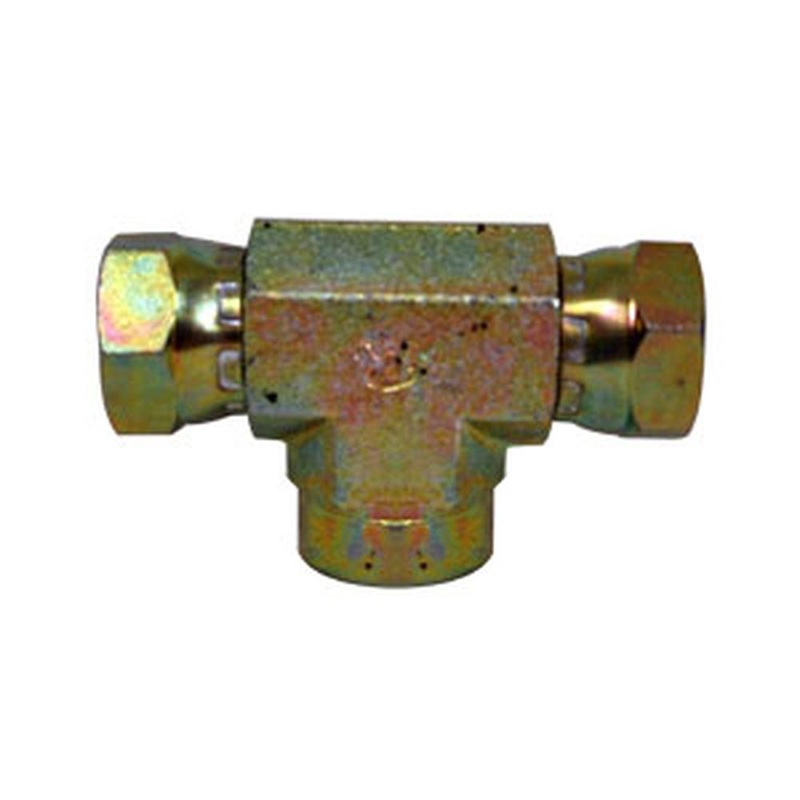 A-43B28-AI Female NPSM Swivel to Female NPSM Swivel X Female NPT Adapter