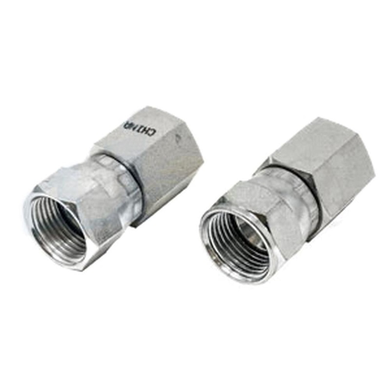 A-43D22-AI Female JIC Swivel X Female NPT Straight Adapter