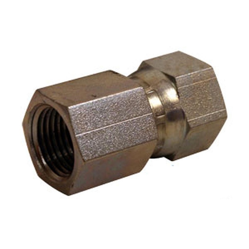 A-43D25-AI Female JIC Swivel X Female NPT Straight Adapter