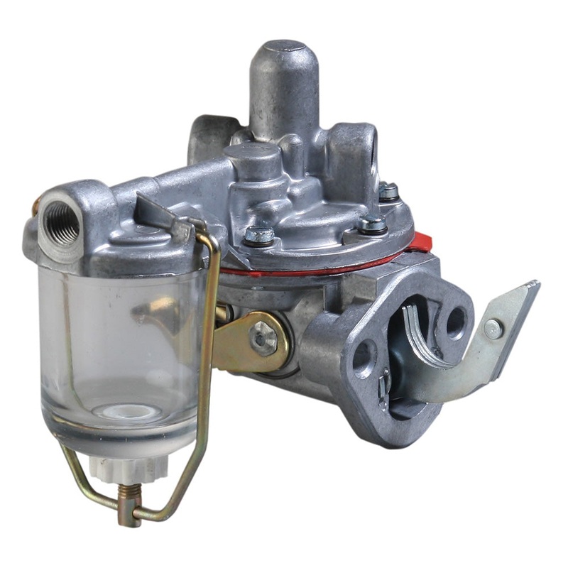 A-2641346-AI Fuel Pump, 2 hole mtg, w/ sediment bowl