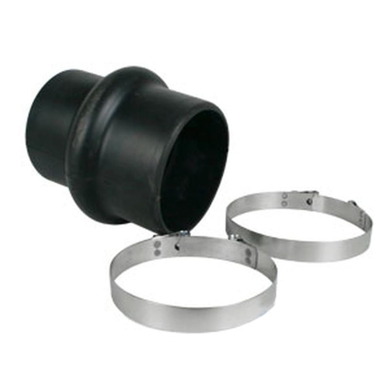 A-954045-AI Centri Rubber Hump Hose Reducer w/2 Clamps 4"-4 1/2"