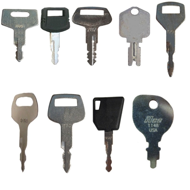 2KM8398 Set Of 24 New Replacement Equipment Keys AR51481 Fits Clark Fits TCM