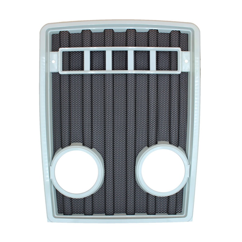 Grille, Plastic, W/ Light Holes, Fits Ford Fits Case-IH