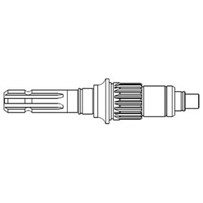 PTO Shaft (540 RPM) Fits 2544 2656 544 656 664 666 686 389132C1 389132R2 389132R