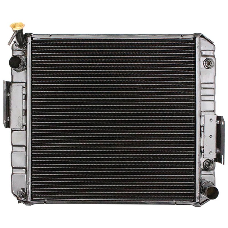 246089 Forklift Radiator - Hyster/Yale - 19 x 19 1/4 x 2 1/2 (V Fin)