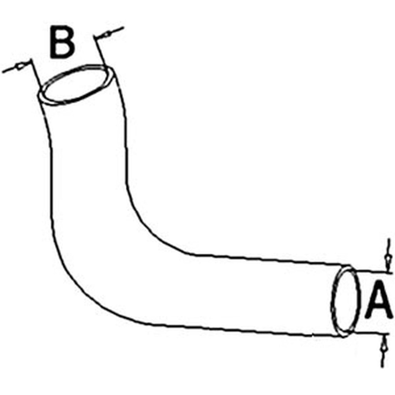 A-156542A Lower Radiator Hose - Fits White / Fits Oliver / Fits Mpl Moline