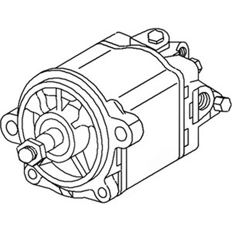 FAX-F-953674-FC Power Steering Pump C7NN3A674F - Fits 136, 3100, 4110, 5000 +