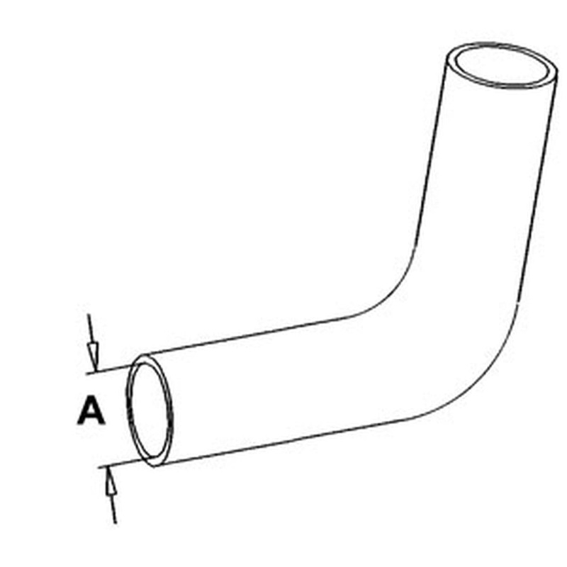 IHS4903-STR Lower Radiator Hose Fits International 454 464