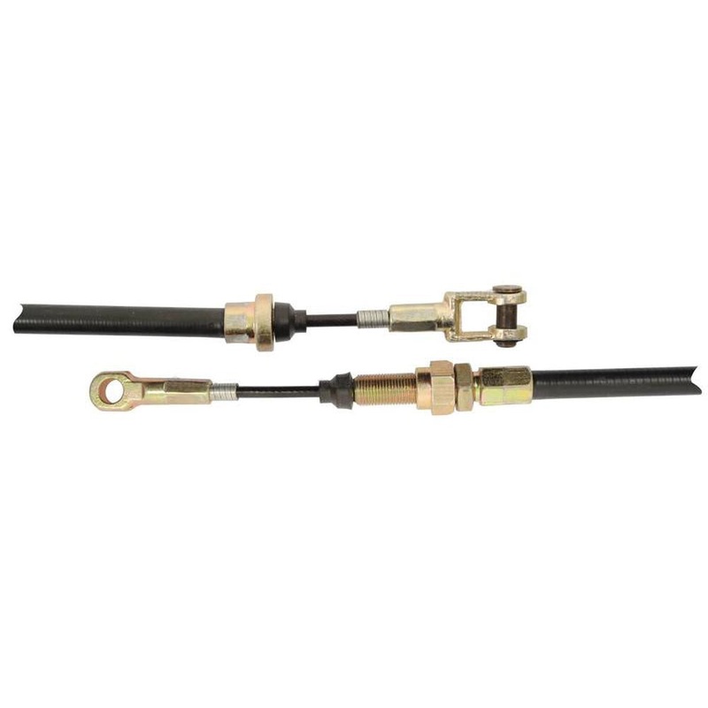 S.65757 Clutch Cable - Length: 701mm, Outer cable length: 457mm. Fits Deutz-Fahr